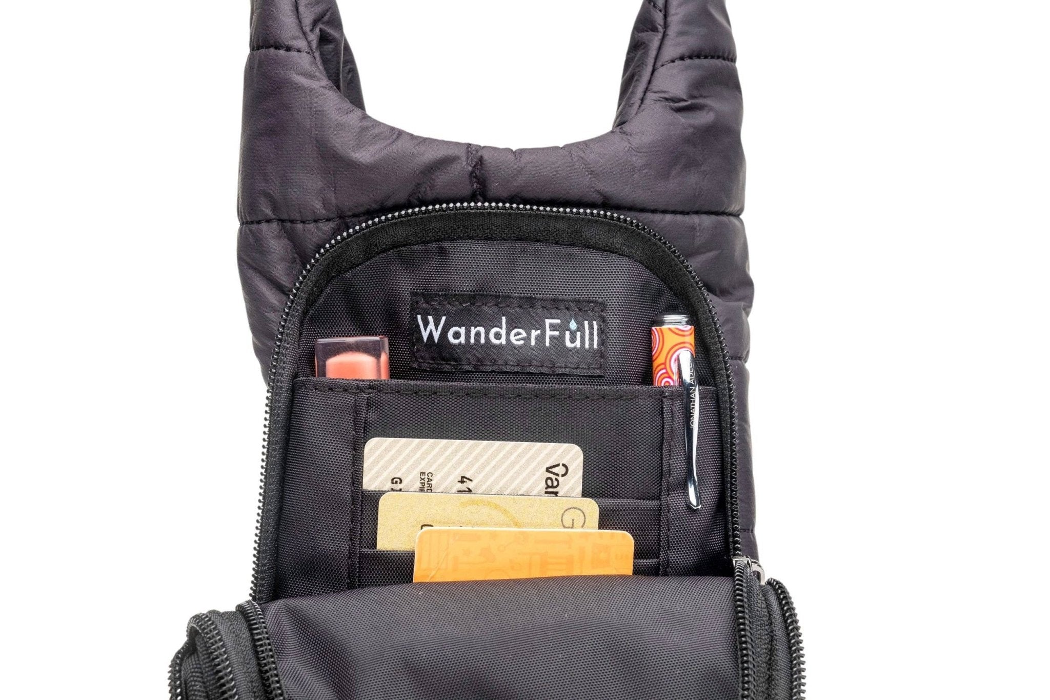 WanderFull® HydroBag® – Black Matte - Juli's Wearable Art
