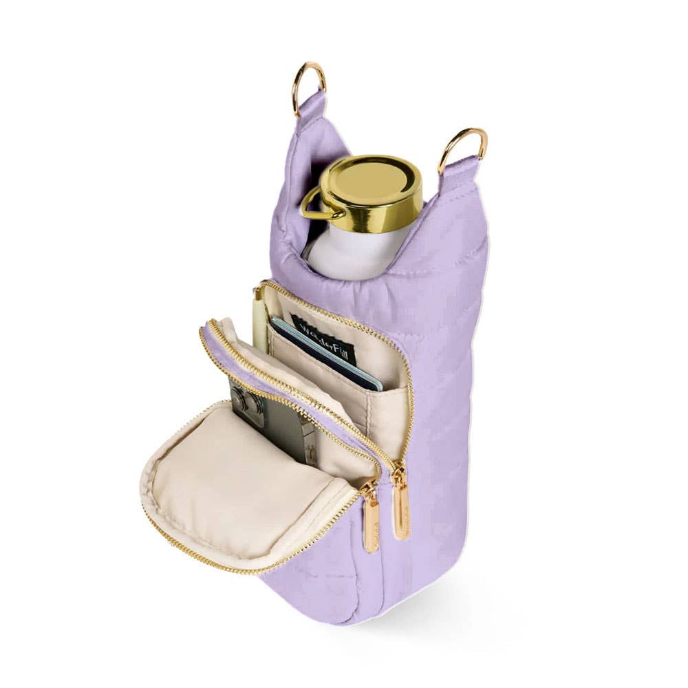 WanderFull® HydroBag® – Lavender with Solid Strap - Juli's Wearable Art
