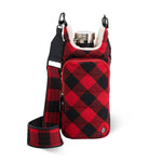 WanderFull® HydroBag® – Red Buffalo Plaid with Sherpa (Limited Edition) - Juli's Wearable Art