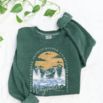 Way Maker Green Mineral Graphic Sweatshirt - Juli's Wearable Art