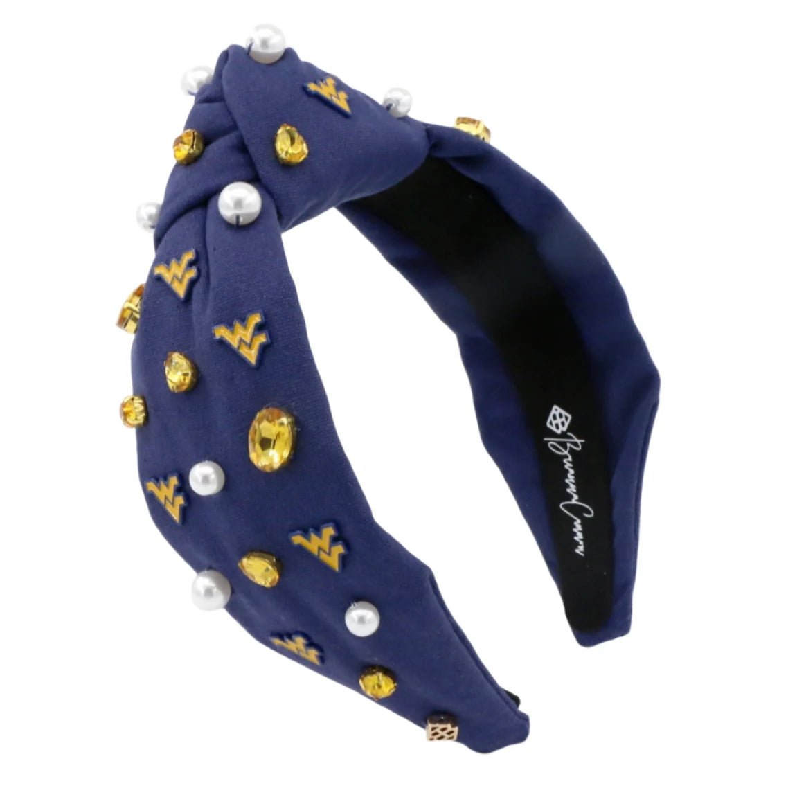 West Virginia Navy Logo Headband