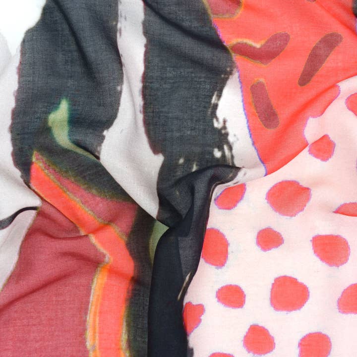 Wilson Graphic Print Scarf - Juli's Wearable Art