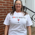 Wine is my Soulmate T-shirt - Juli's Wearable Art
