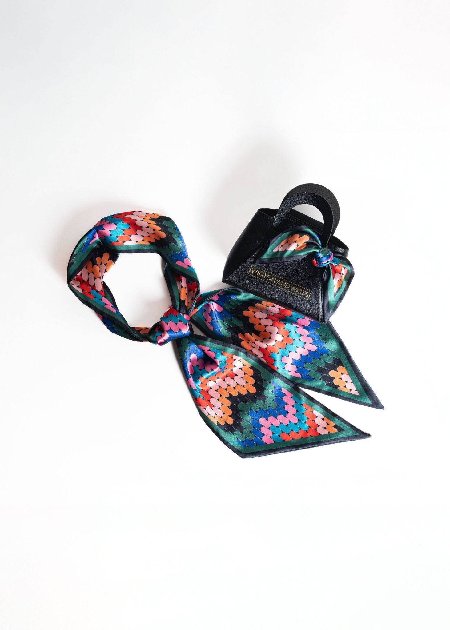Winton + Waits Accessory Scarf - Monte Carlo - Juli's Wearable Art
