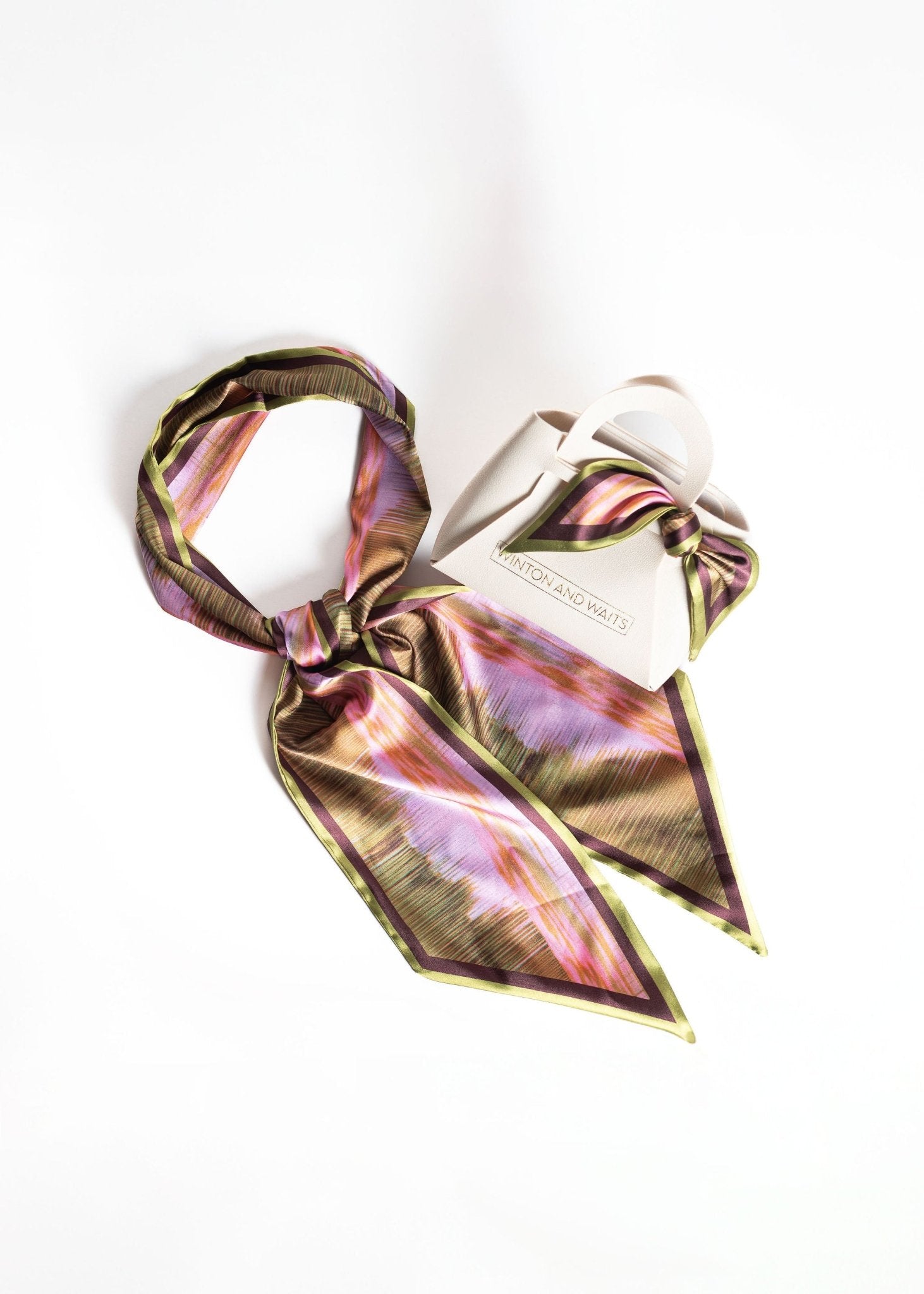 Winton + Waits Accessory Scarf - Wild Orchid - Juli's Wearable Art