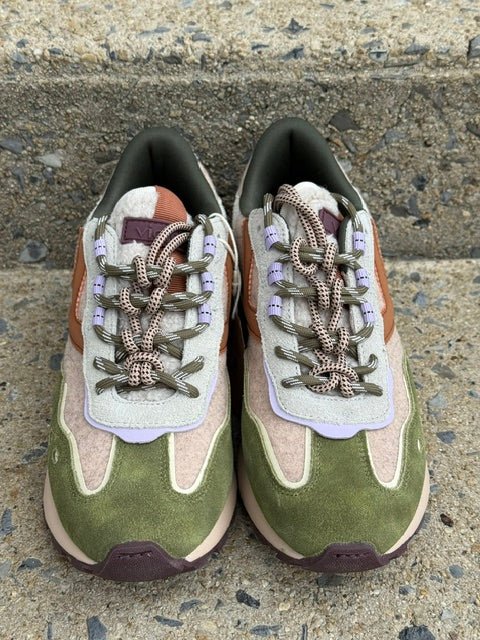 Women's Luna Trainer | Kaki - Juli's Wearable Art