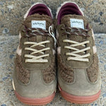 Women's Saturn Sneakers | Kaki - Juli's Wearable Art