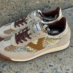 Women's Saturn Suede Sneakers | Beige - Juli's Wearable Art