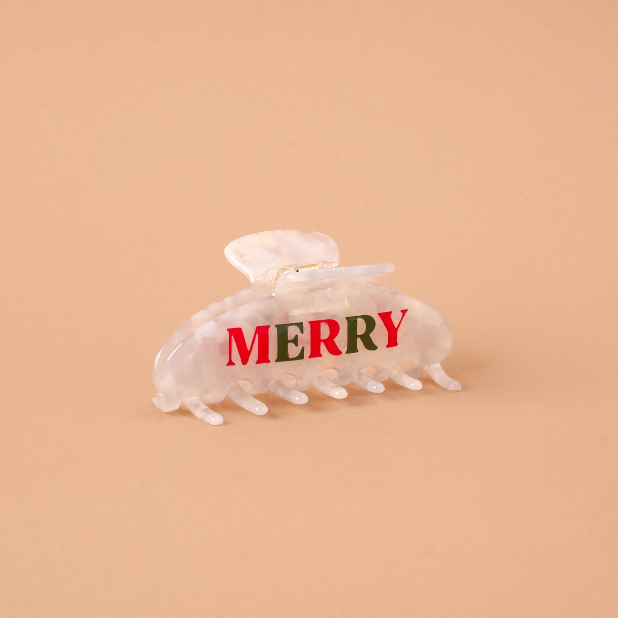 Word Up Claw Clip | Merry - Juli's Wearable Art