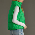 World Traveler Vest – Bright Green - Juli's Wearable Art