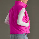 World Traveler Vest – Bright Pink - Juli's Wearable Art
