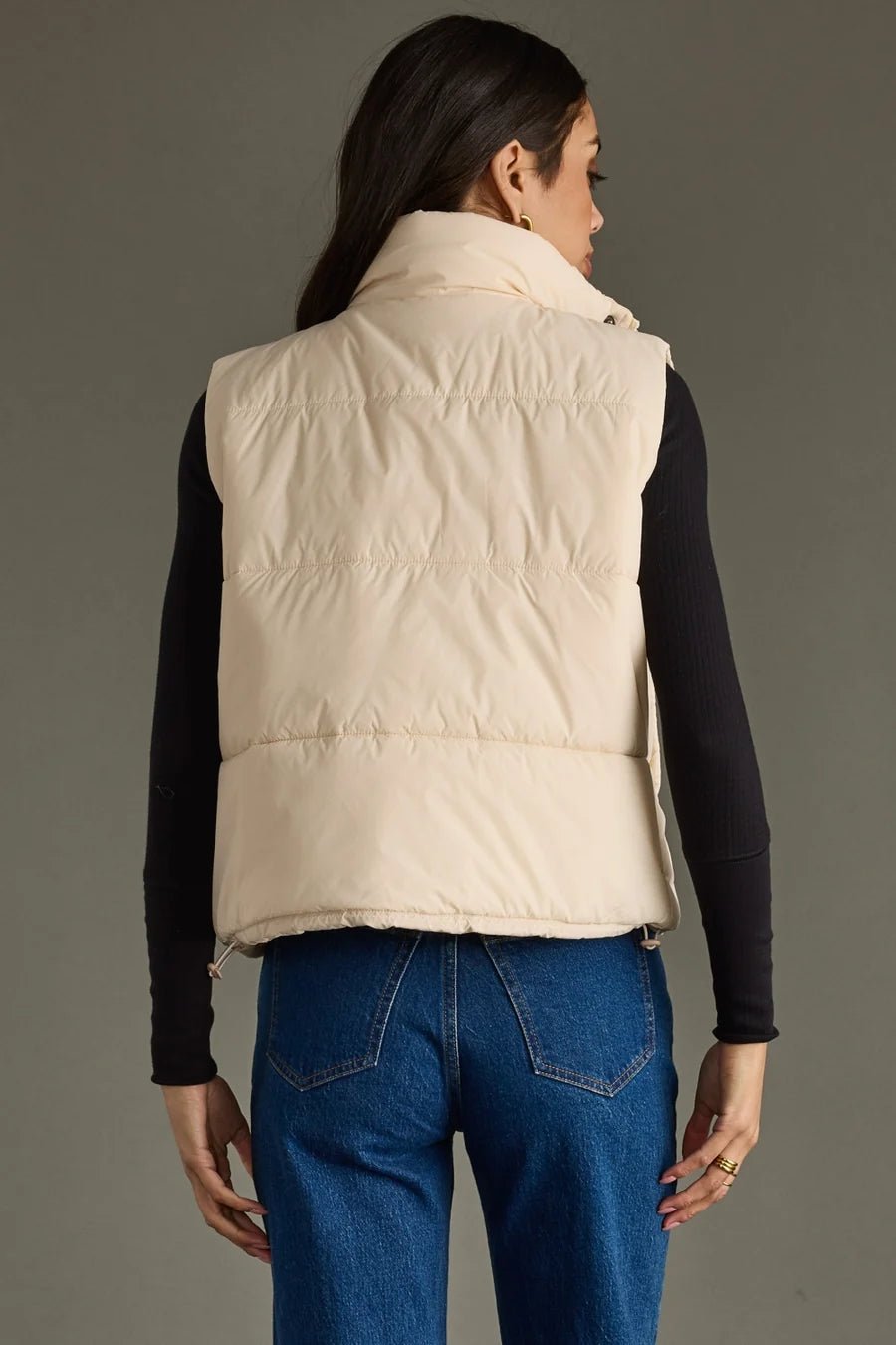 World Traveler Vest | Cream - Juli's Wearable Art