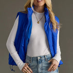 World Traveler Vest | Royal Blue - Juli's Wearable Art