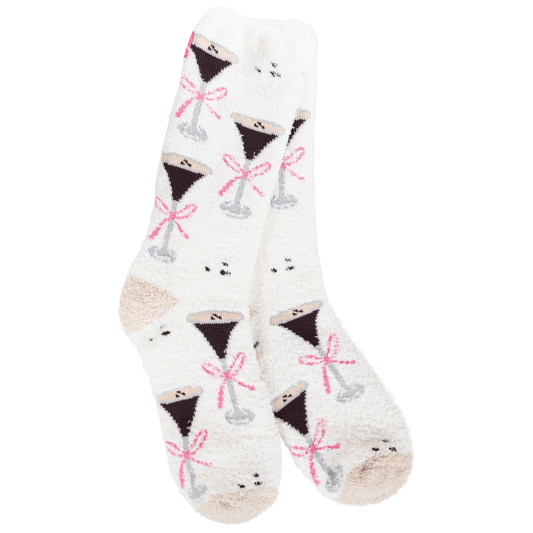 World's Softest Cozy Crew Socks | Espresso Martini