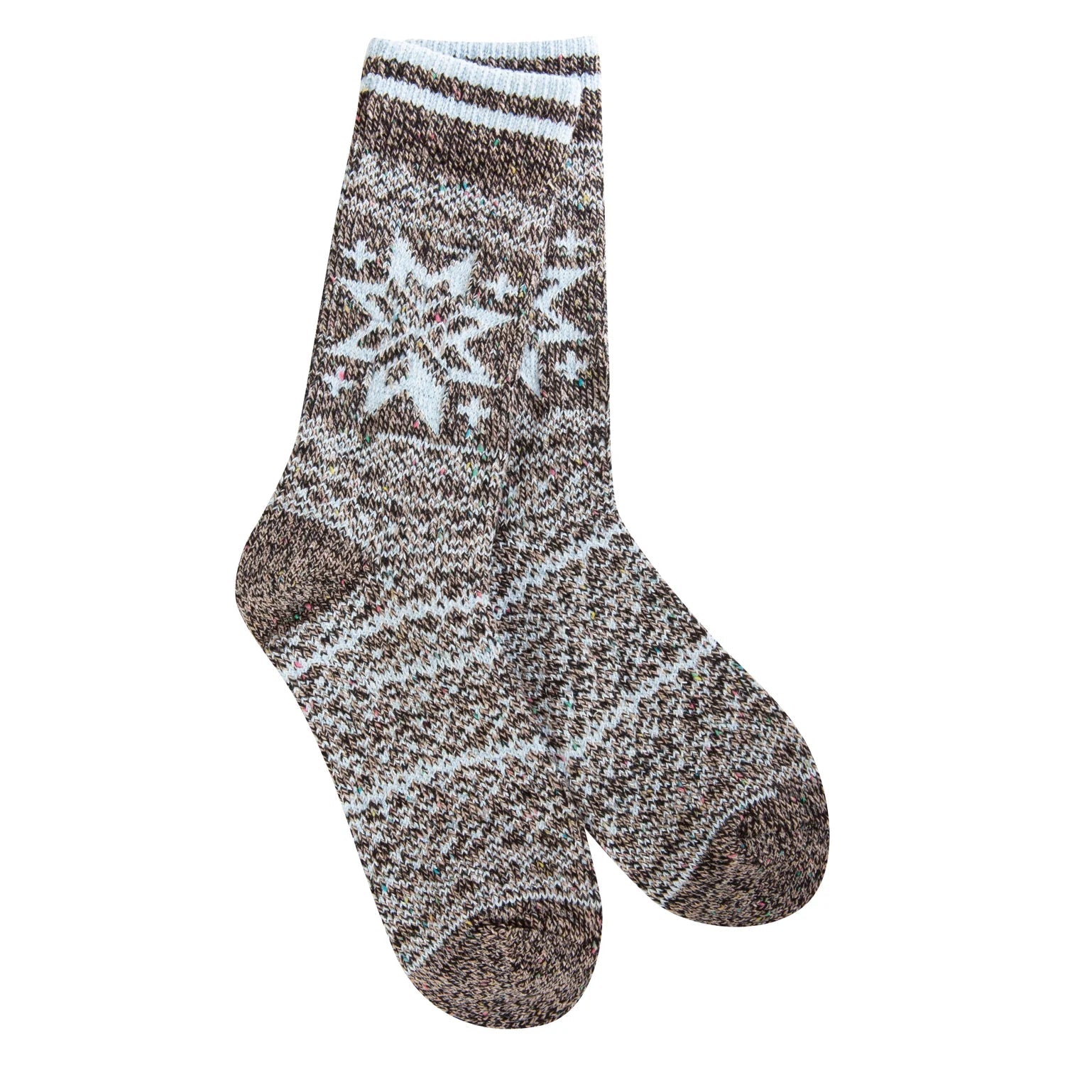 World's Softest Holiday Confetti Crew Socks - Juli's Wearable Art