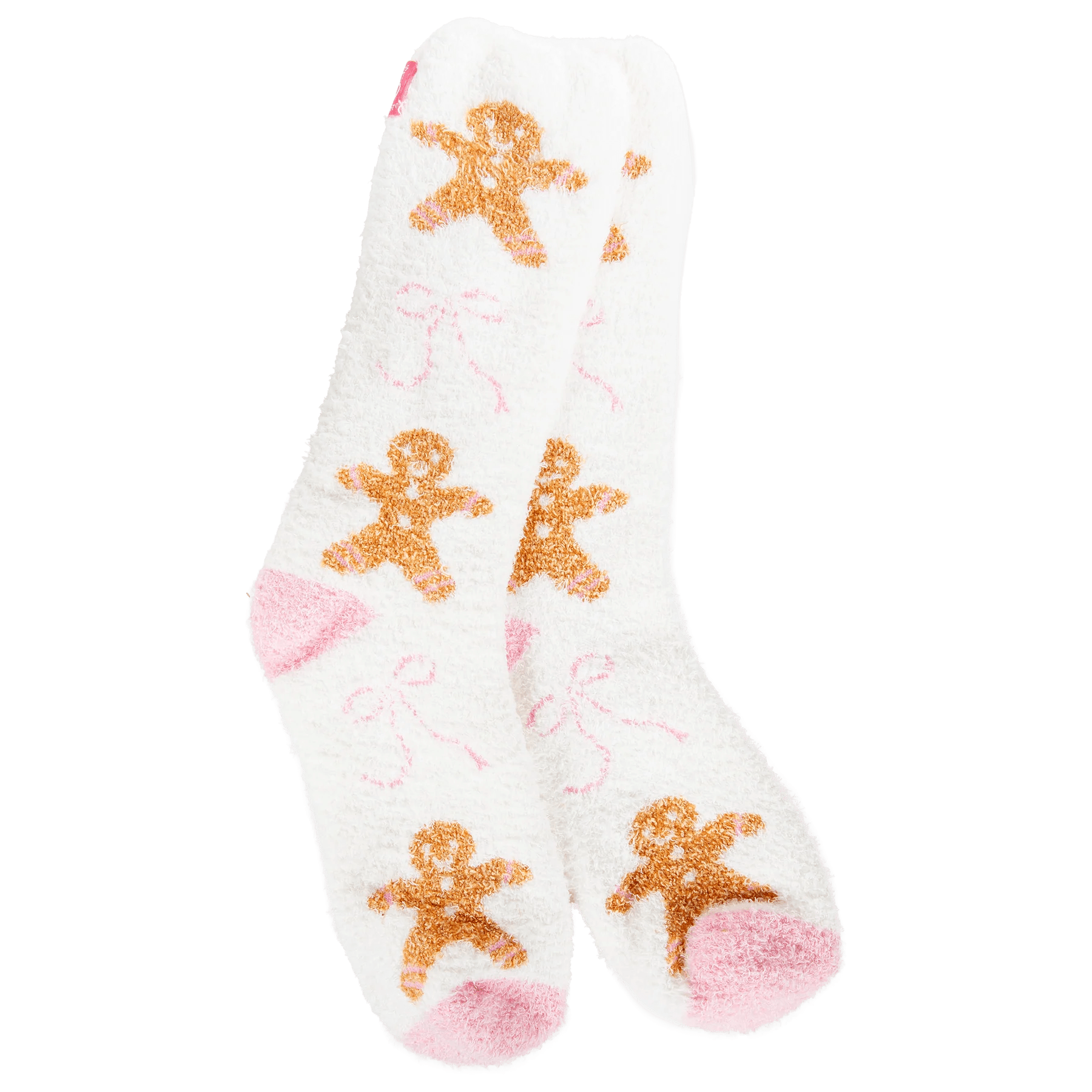 World's Softest Holiday Cozy Crew Socks | Holiday Cookie - Juli's Wearable Art