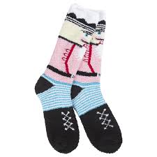 World's Softest Holiday Cozy Crew Socks - Nutcracker - Juli's Wearable Art