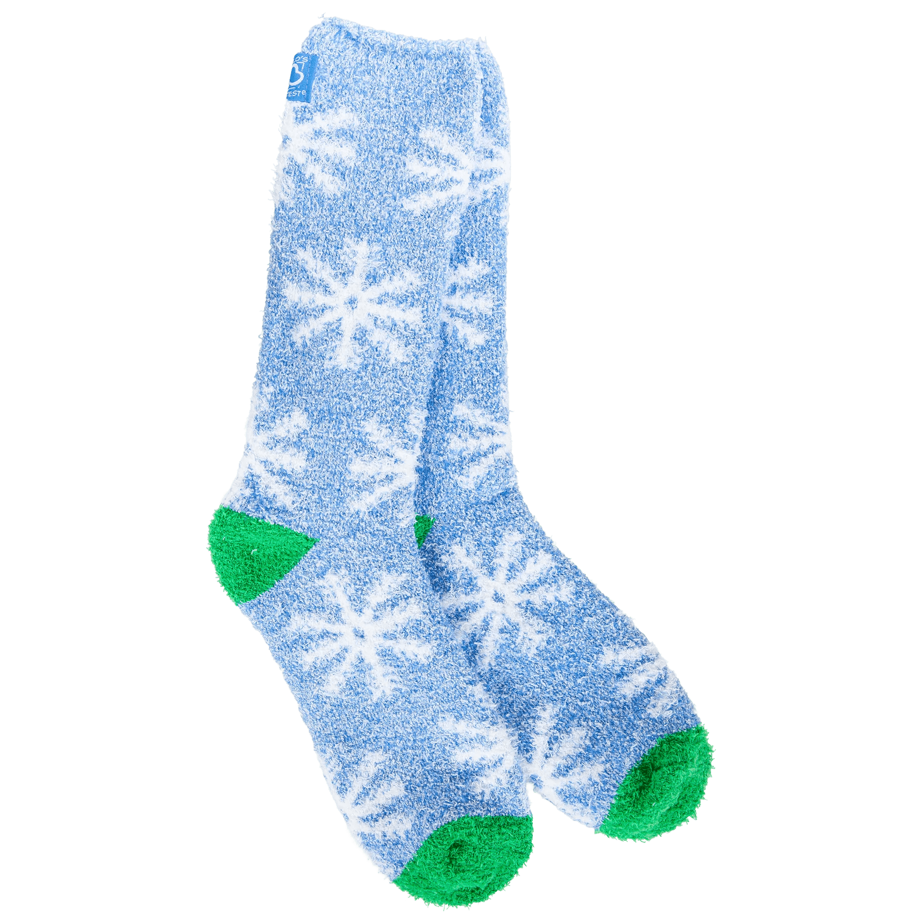 World's Softest Holiday Cozy Crew Socks | Snowfall