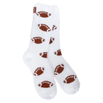 World’s Softest Socks – Cozy Fall Crew - Football Edition - Juli's Wearable Art