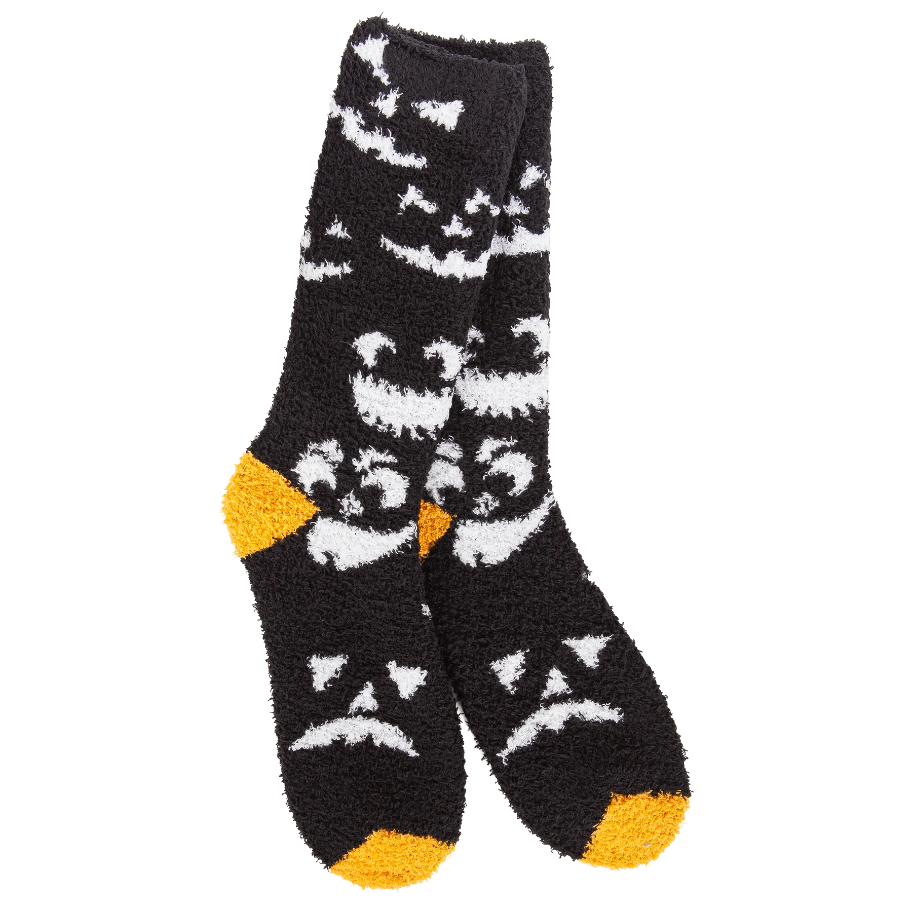 World's Softest Socks- Holiday Knit Pickin' Fireside Crew | Spooky - Juli's Wearable Art