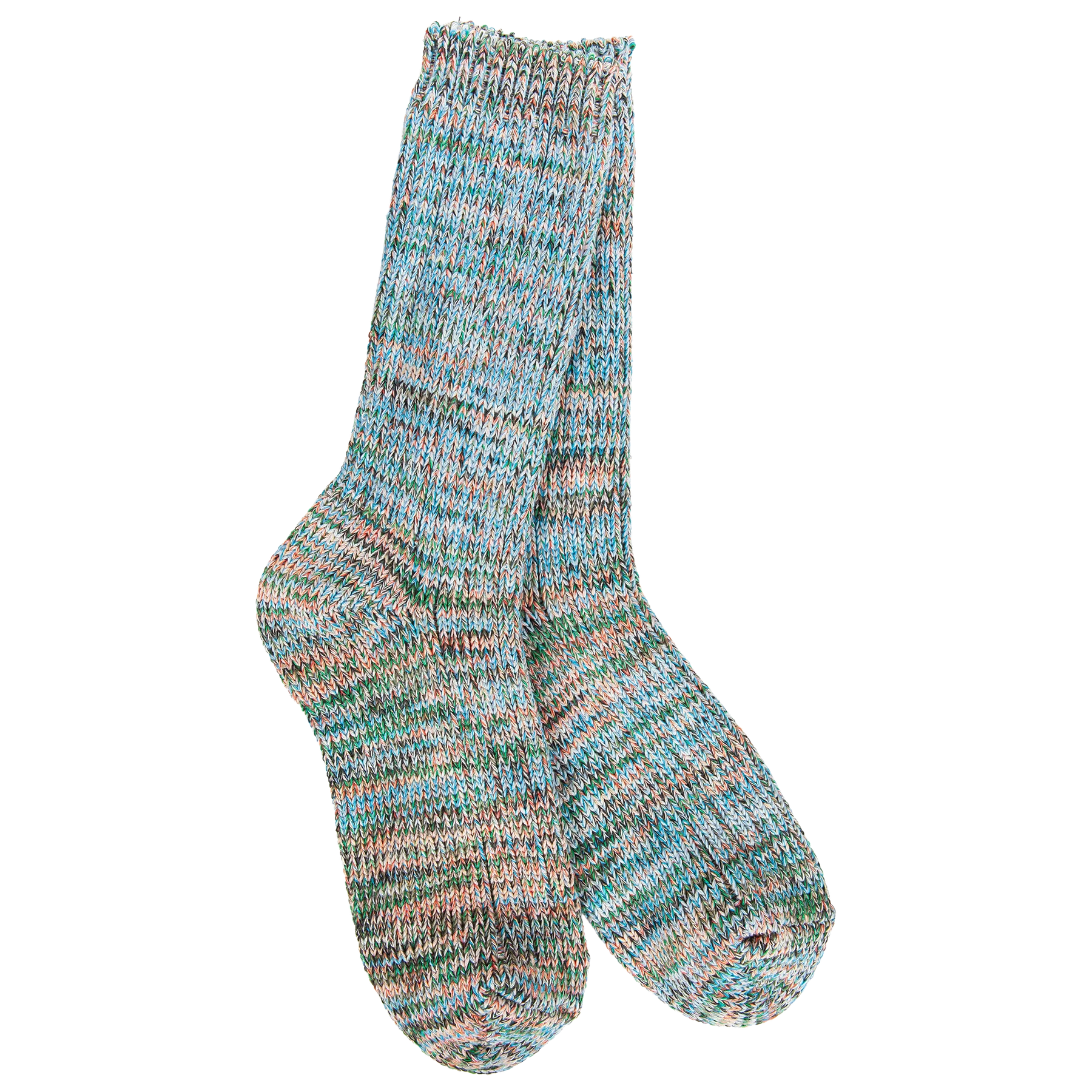 World's Softest Socks Weekend Missioni Crew Socks | Coastal