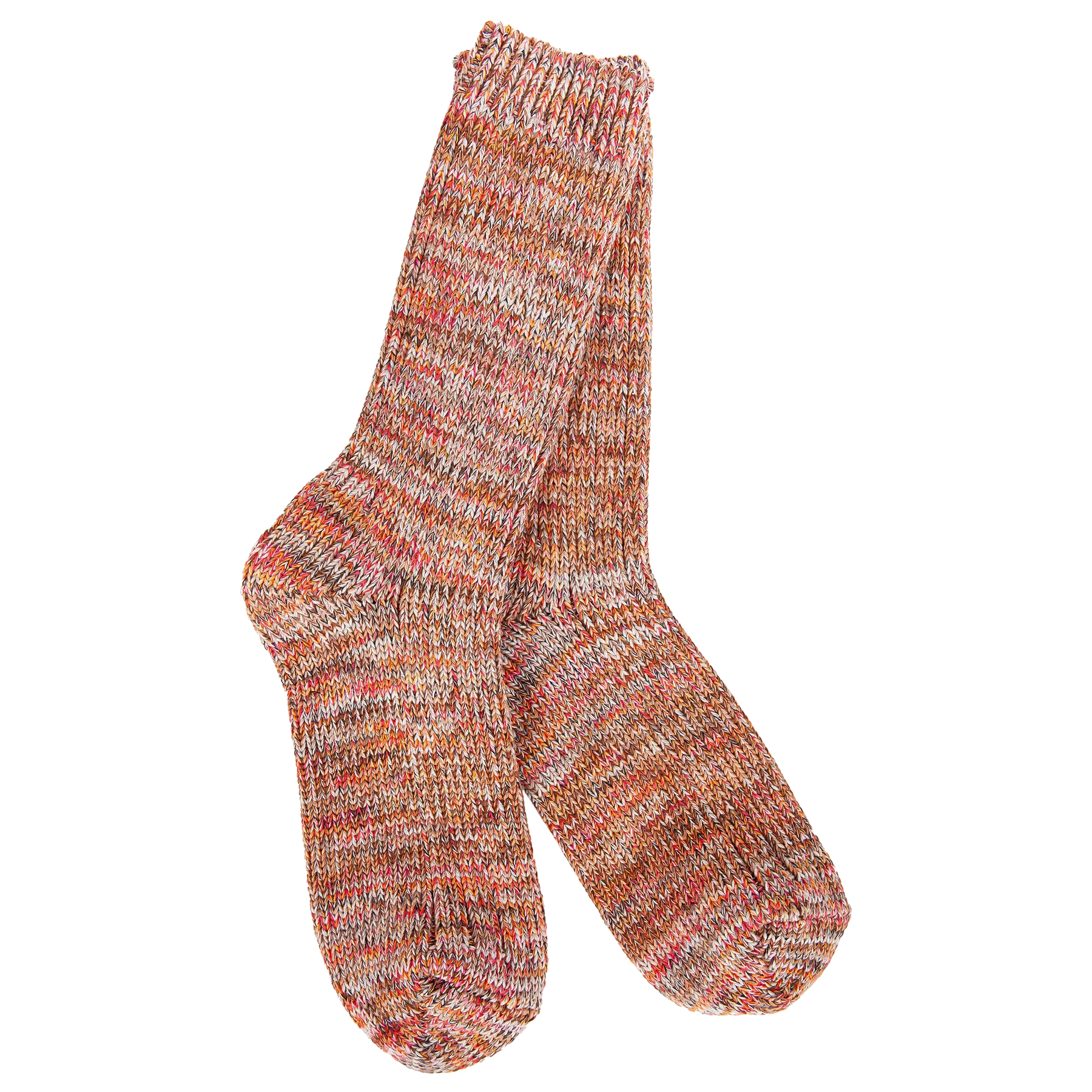 World's Softest Socks Weekend Missioni Crew Socks | Spice