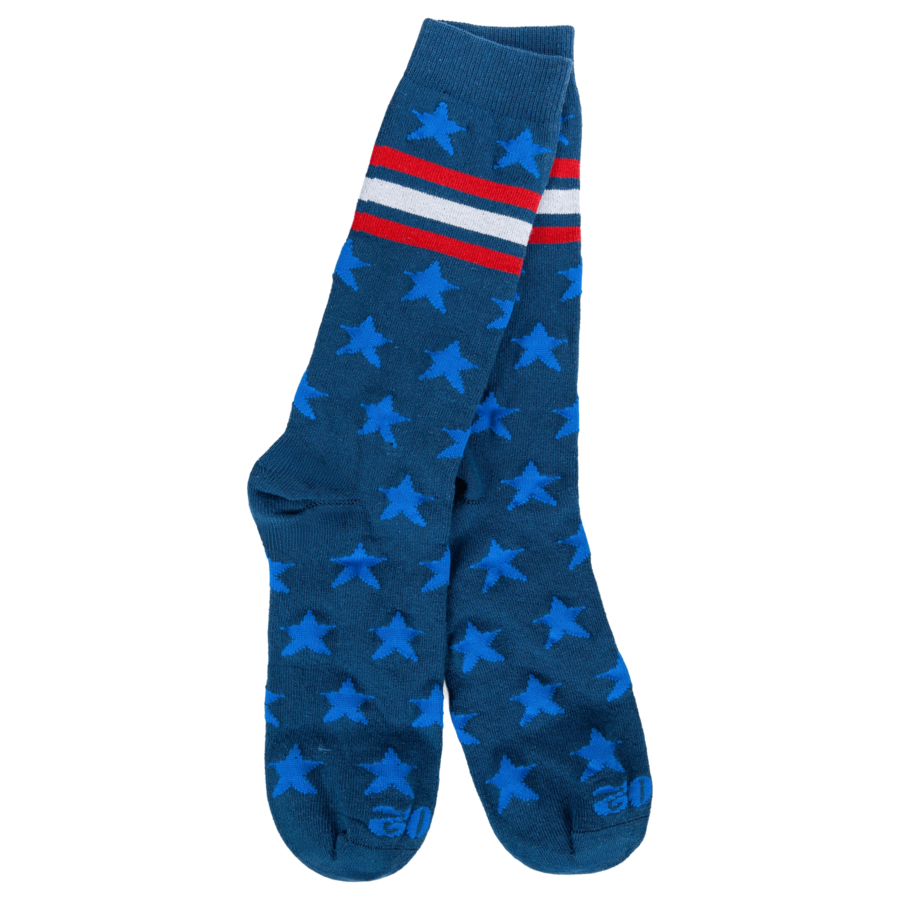 World's Softest Transit Crew Socks | Stars - Juli's Wearable Art