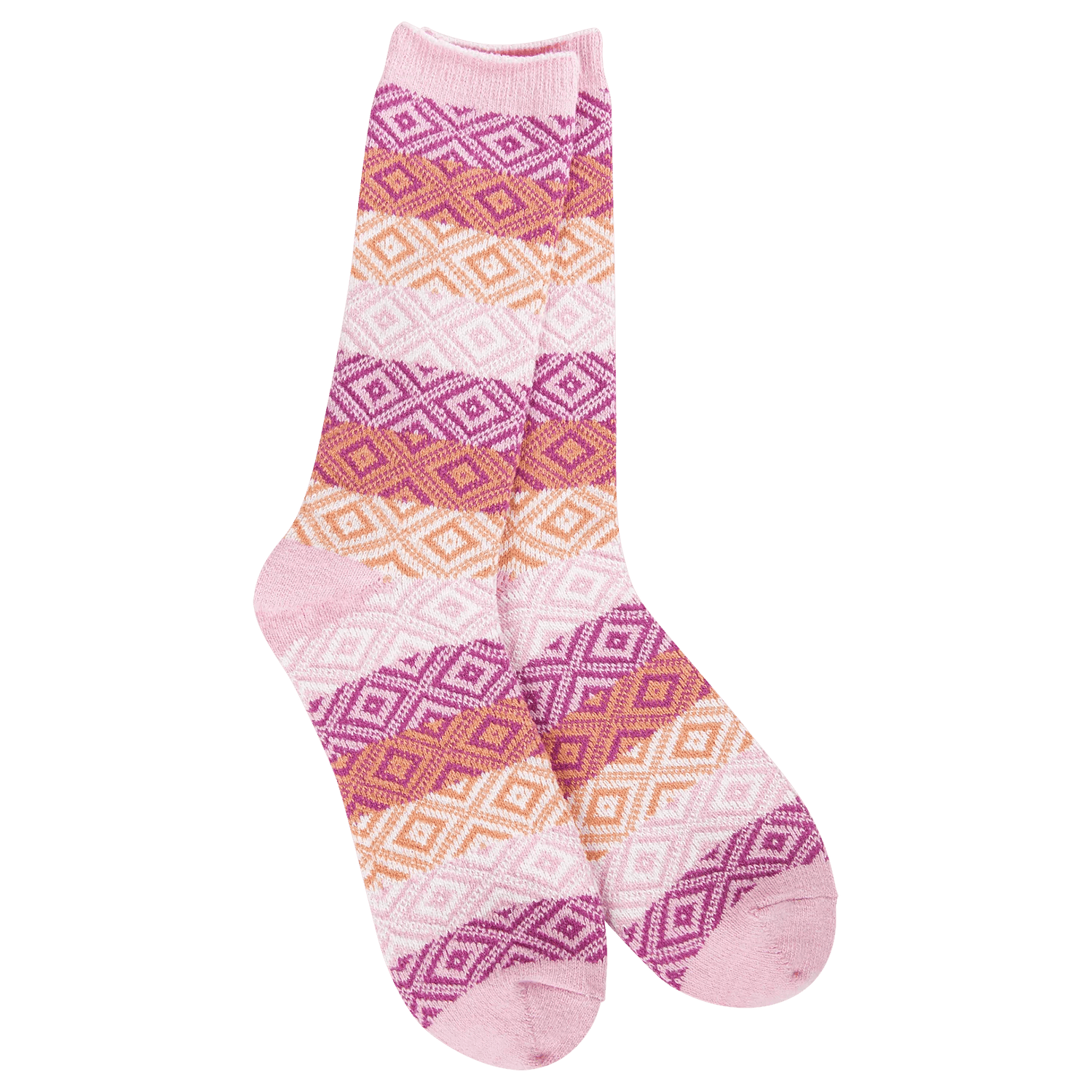 World's Softest Weekend Gem Crew Socks - Juli's Wearable Art