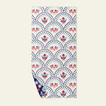 XL Quick - Dry Beach Towel | All American Darling - Juli's Wearable Art