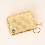Zip Around Wallet - Metallic Gold - Juli's Wearable Art