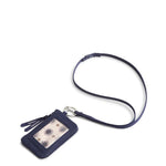 Zip ID Pouch w/Breakaway Lanyard | Performance Twill | Peacoat - Juli's Wearable Art