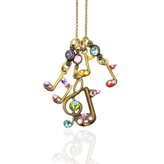Anne Koplik Shimmering Harmony Crystal Jumble Necklace