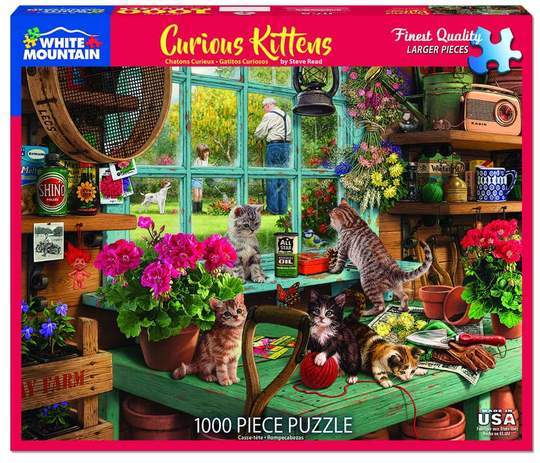 White Mountain Puzzles- Assorted