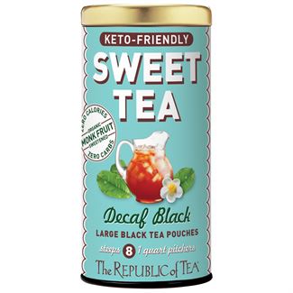 The Republic of Tea Keto-Friendly Sweet Decaf Black Iced Tea