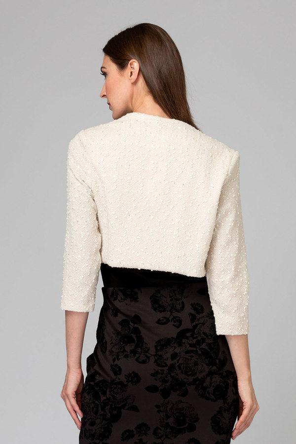 Cream on sale bolero jacket