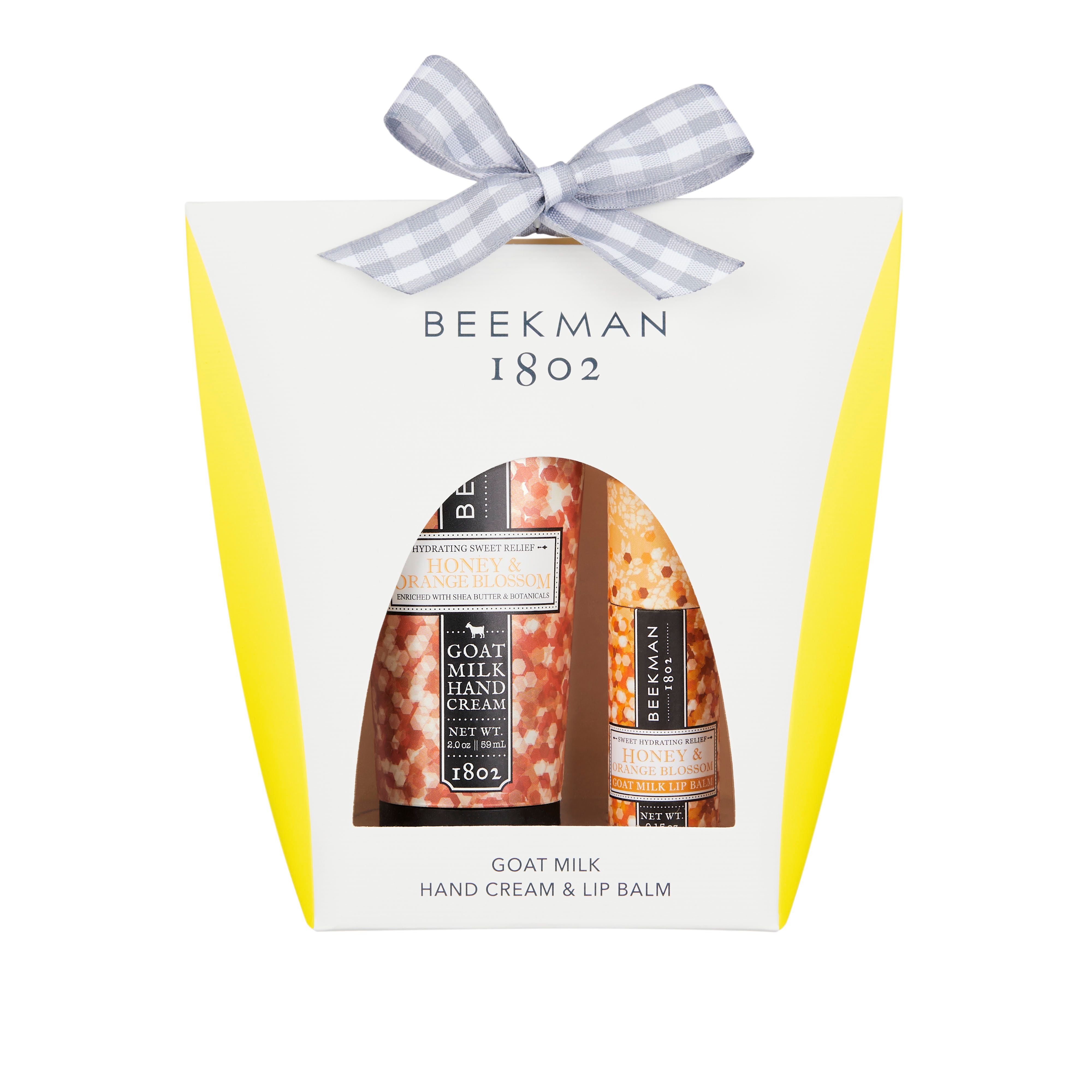Beekman 1802 Hand Cream & Lip Balm Set