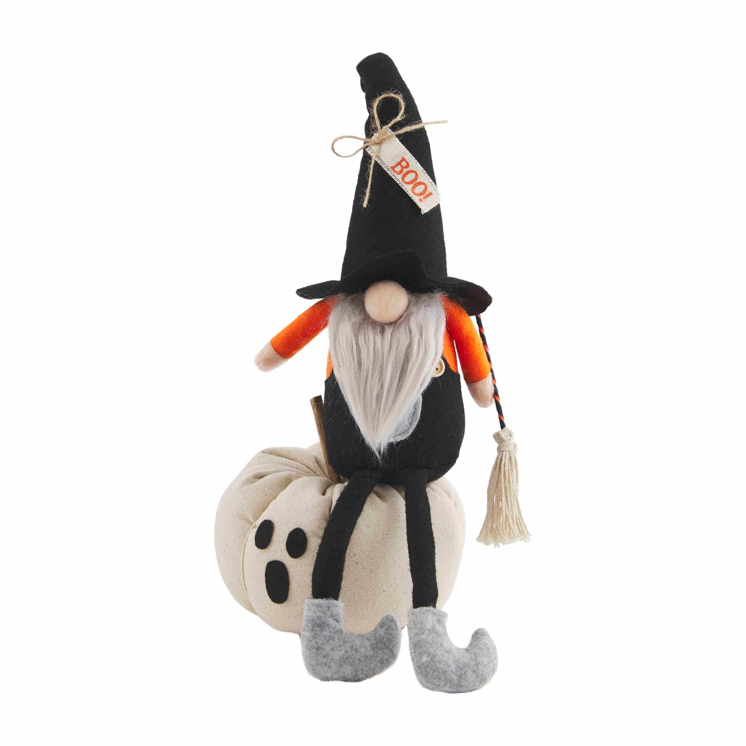 Mudpie Small Halloween Pumpkin Gnome