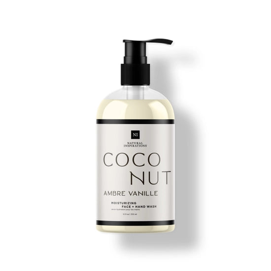 Natural Inspirations Coconut Ambre Vanille Hand + Face Wash