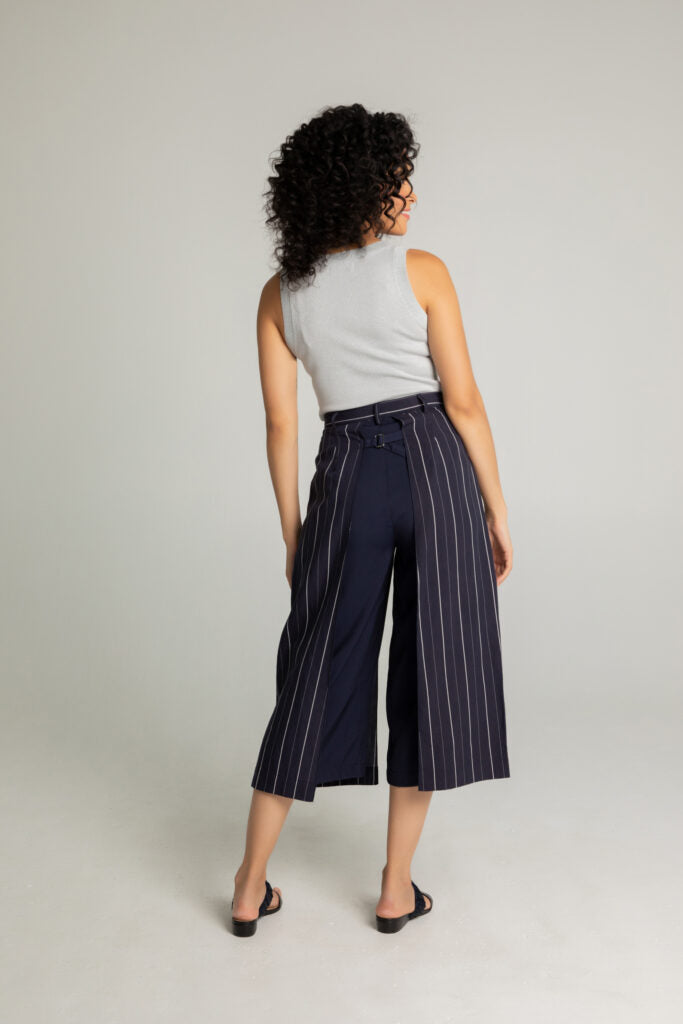 Spanner Limited Everley Striped Crop Pant