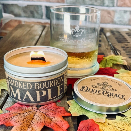 Fall / Winter Wooden Wick Candles