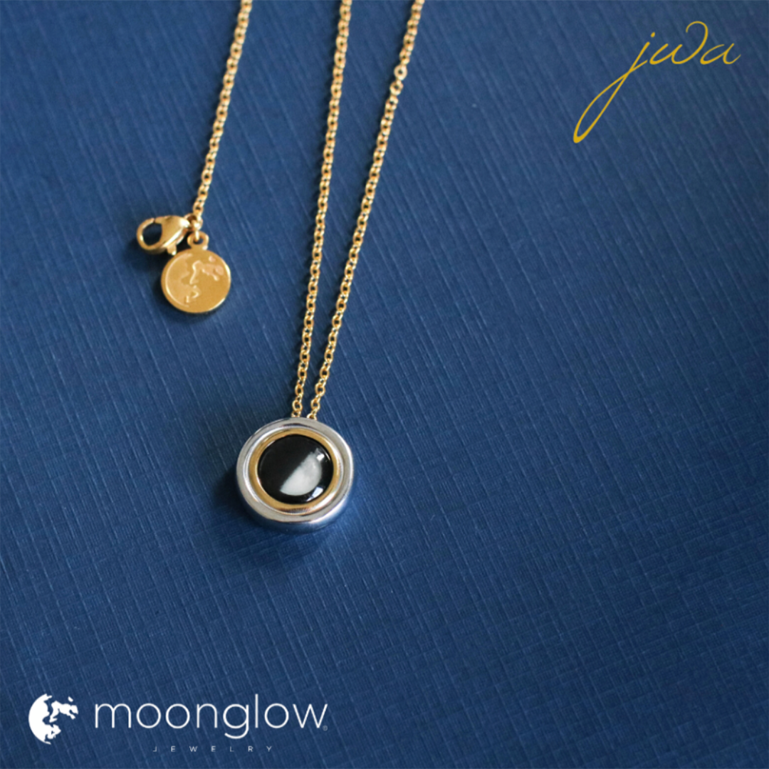 Moonglow Two-Tone Necklace