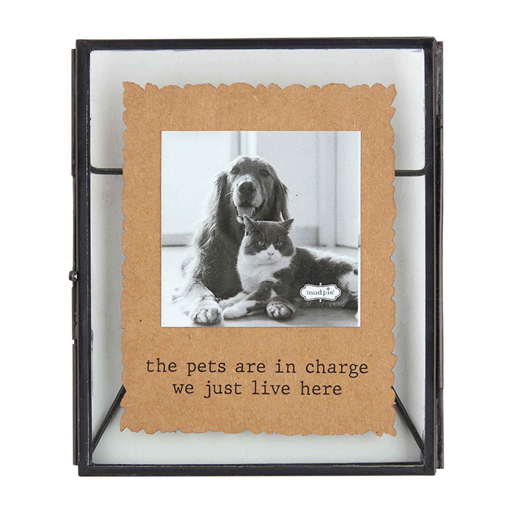 Mudpie PET IN CHARGE GLASS PET FRAME
