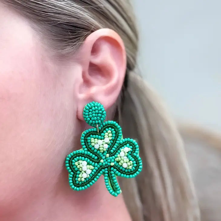 St Patrick's Day Earrings