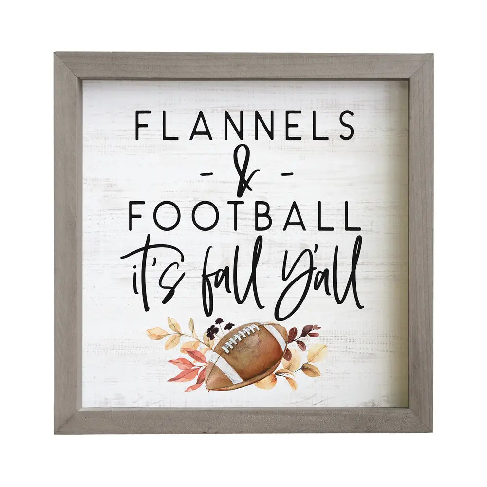 Flannels & Football Frame