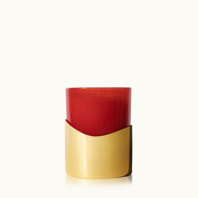 Thymes Simmered Cider Candle - Harvest Red