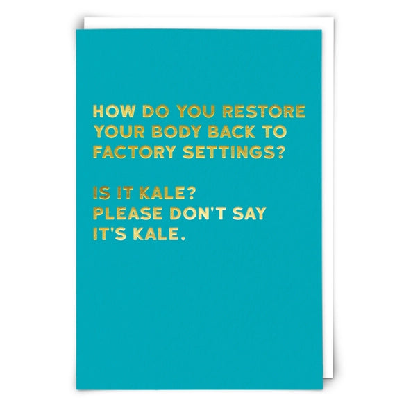 Cool, Straight-talking Humor Greeting Cards