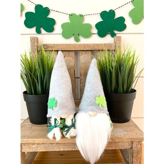 7" Mini St.Patricks Day Gnome, Boy Or Girl - Juli's Wearable Art