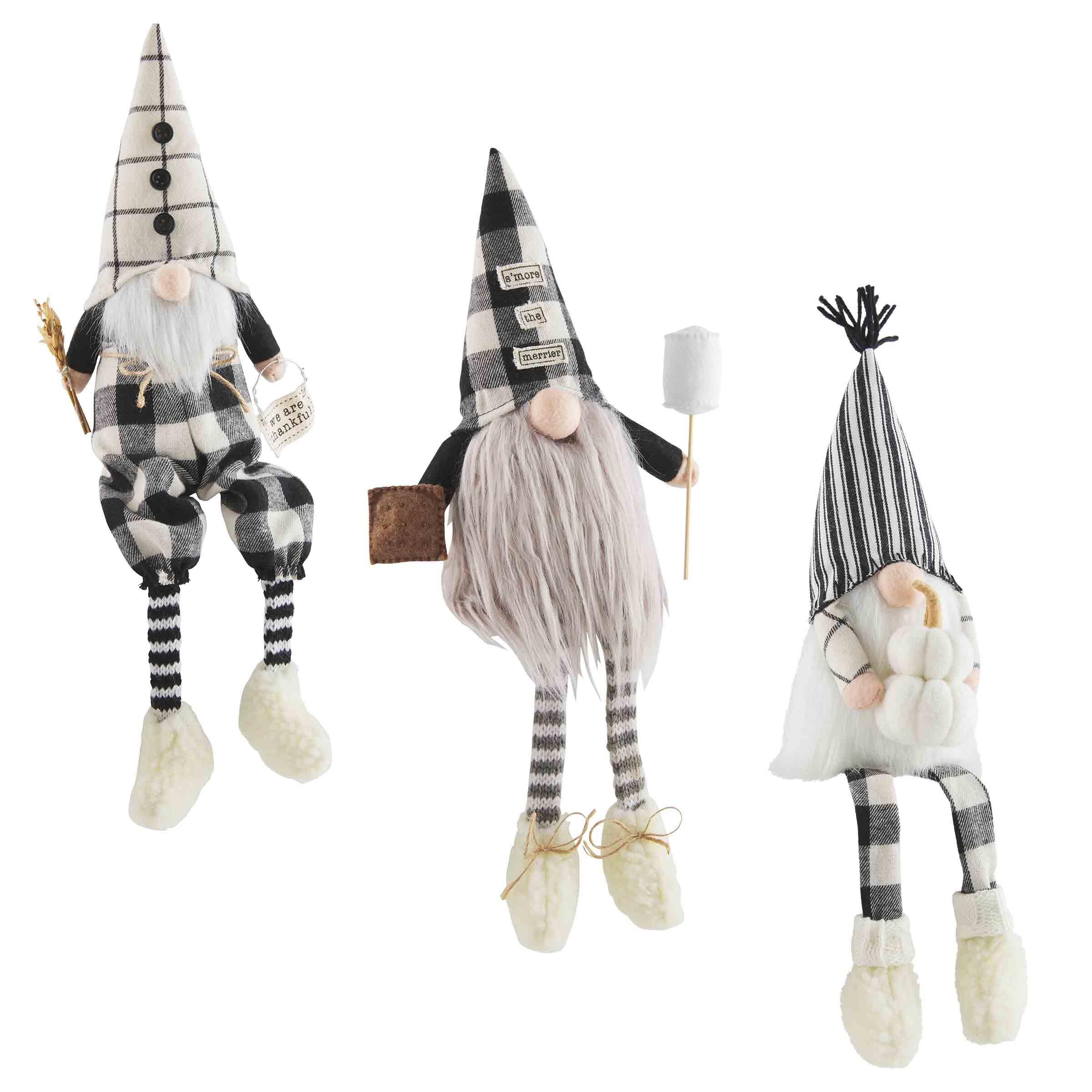 Mudpie Fall Dangle Leg Gnomes