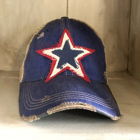 Star, Red, White and Blue Hat