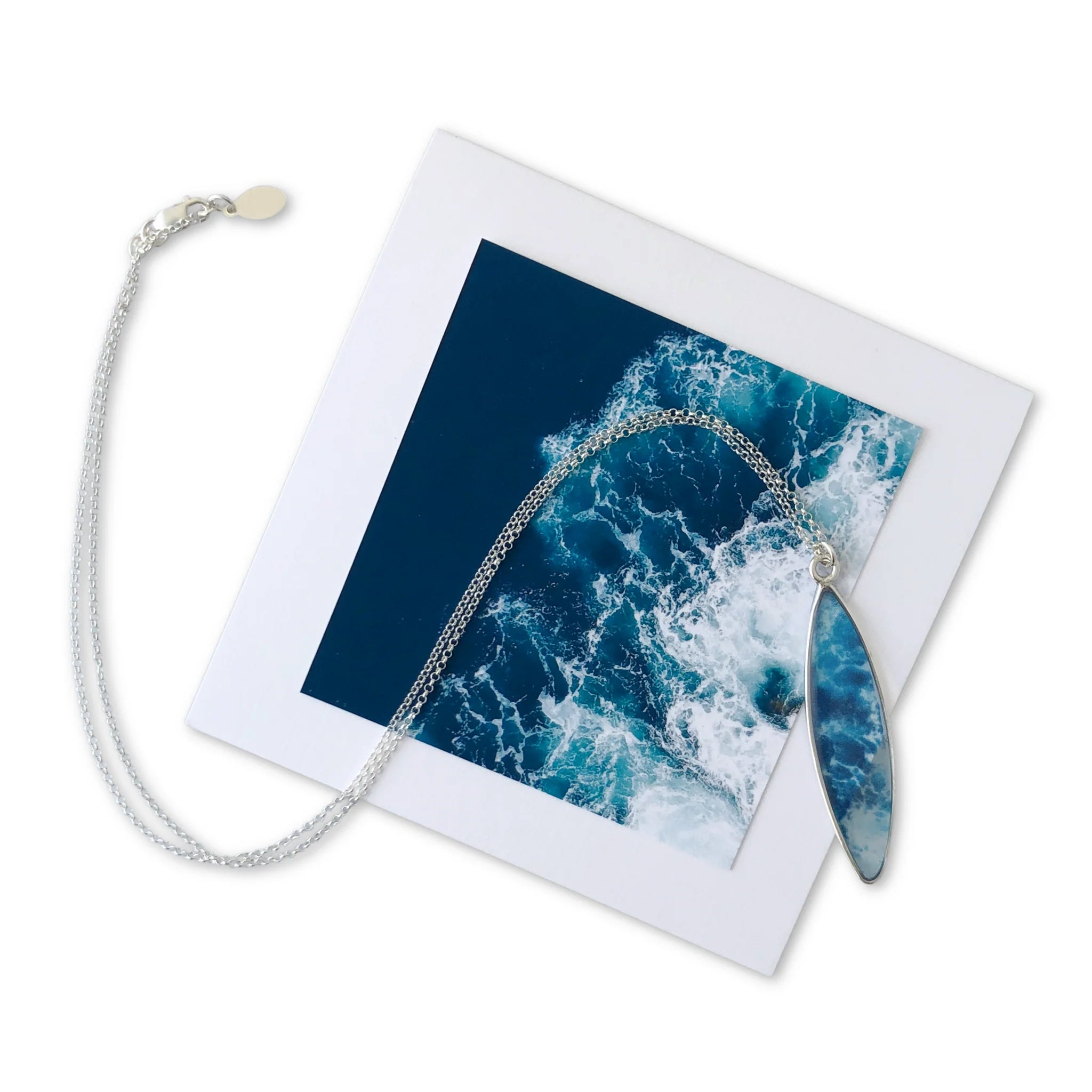 Salty Swells Surf Necklace